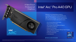 Spesifikasi Grafis Intel® Arc™ Pro A40