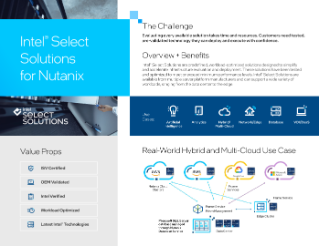 Solusi Pilihan Intel® untuk Nutanix HCI v2