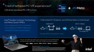Infografis Wi-Fi VR Intel® Killer™