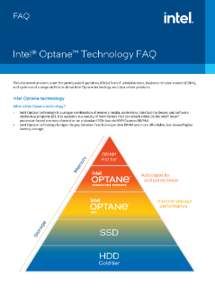 Pertanyaan Umum Teknologi Intel® Optane™