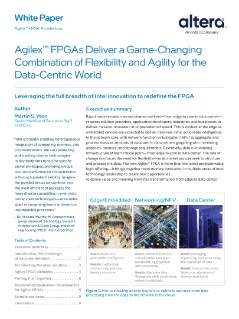 Laporan Resmi Arsitektur Agilex™ FPGA