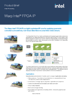 Warp Intel® FPGA IP