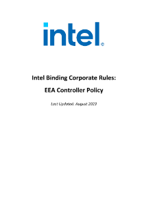 Peraturan Perusahaan yang Mengikat EEA Intel