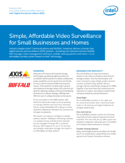 Pengawasan video untuk usaha kecil dan rumah: uraian singkat solusi